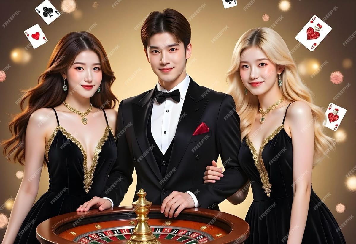 superman788 တိုက်ရိုက်ကာစီနို Live Baccarat Dealer ကစားနေသောပုံ